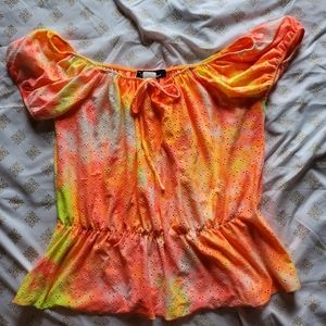 Multi color blouse